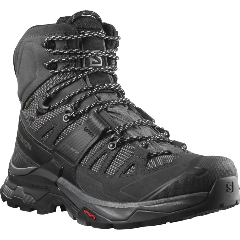 Botas Montaña Salomon Quest 4 GTX Hombre Negros | MX RHBU268